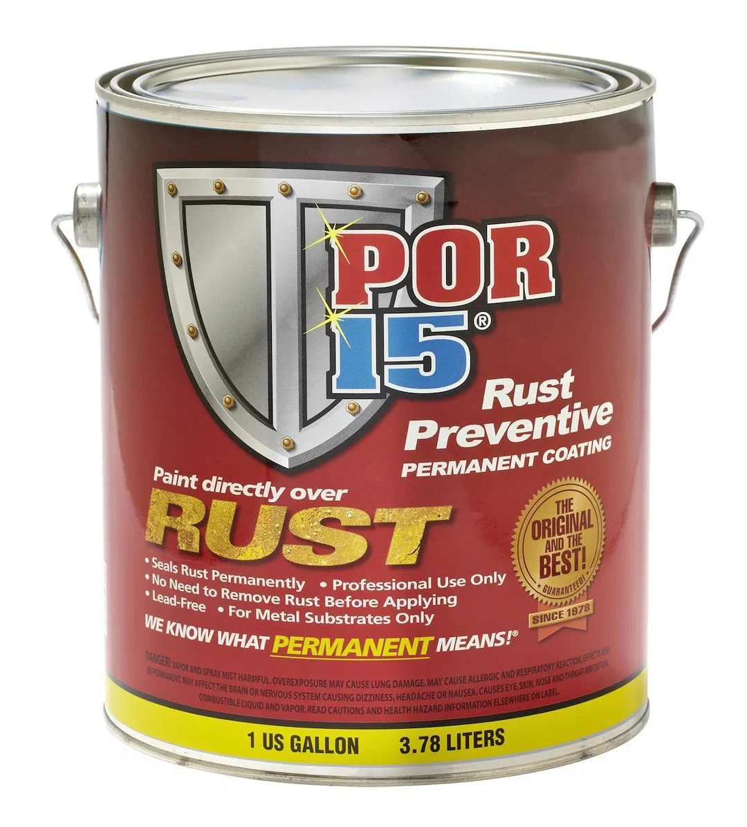 45401 – POR 15 Rust Treatment, Used To Destroy Old Rust And Prevent New Rust Forming For Automotive/ Industrial/ Mari...